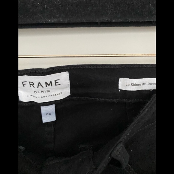 FRAME DENIM Le Skinny de Jeanne Flounce Flare Jean - Picture 6 of 7
